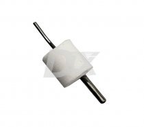 Пін керамічний для випалу ЦИРКОНІЯ, циліндр під імплант універсальний, 1 шт