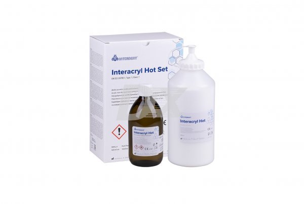 Пластмаса INTERACRYL HOT INTERDENT - фотография . Купить с доставкой в интернет магазине Dlx.ua.