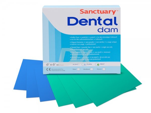 Хустки для набору Раббер Дам (Rubber-Dam) зелені, середні, дитячі 52 шт, Sanctuary - фото . Купити з доставкою в інтернет магазині Dlx.ua.