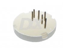 Подставка для обжига керамики круглая 2 штуки + 20 стальных пинов