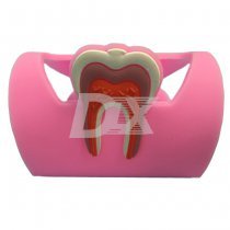 Підставка для візиток і телефону гумова, рожева