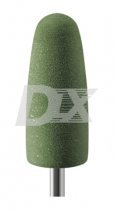Полировщик резиновый на держателе для керамики и пластмассы зеленый SK2023