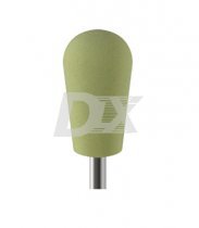 Полірувальник гумовий на тримачі для кераміки та пластмаси жовтий SK2175