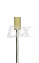 Полировщик резиновый желтый цилиндр LL006