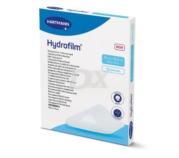 Пов'язка плівкова прозора Hydrofilm (10 см х 12.5 см) 1 шт - фото . Купити з доставкою в інтернет магазині Dlx.ua.