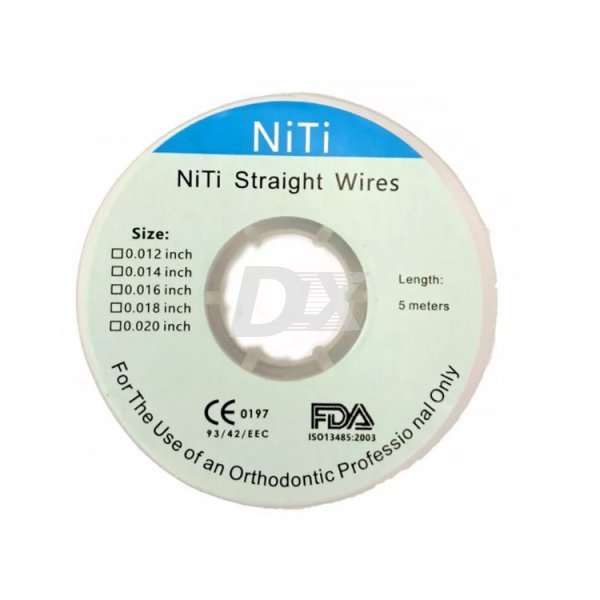 Дріт Niti 0.016 (0.41 мм) 5 м - фотография . Купить с доставкой в интернет магазине Dlx.ua.