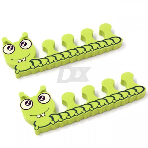 Роздільники для пальців ніг зелені гусениці 2 шт - фотография . Купить с доставкой в интернет магазине Dlx.ua.