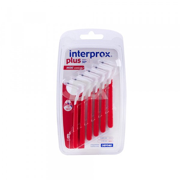Щітка міжзубна INTERPROX PLUS 2G, MINICONICAL 1.0 мм, 6 шт - фото . Купити з доставкою в інтернет магазині Dlx.ua.