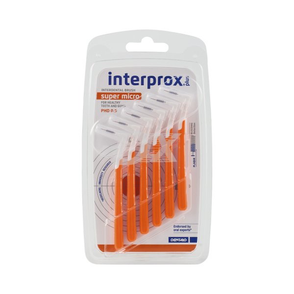 Щітка міжзубна INTERPROX PLUS 2G, SUPER MICRO 0.9 мм, 6 шт - фотография . Купить с доставкой в интернет магазине Dlx.ua.