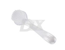 Щітка  на довгій ручці біла