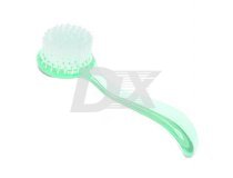 Щітка  на довгій ручці зелена