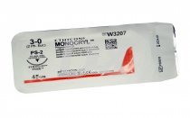 Шовний матеріал Monocryl (монофілам, не забарвлений) 45 см, 3/0
