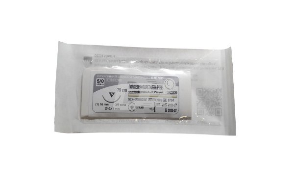 Шовний матеріал Політетрафторетилен PTFE монофілентний 75 см, 5/0 білий - фото . Купити з доставкою в інтернет магазині Dlx.ua.