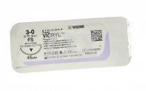 Шовний матеріал VICRYL PLUS (поліфілам, фіолет) 45 см, 3/0