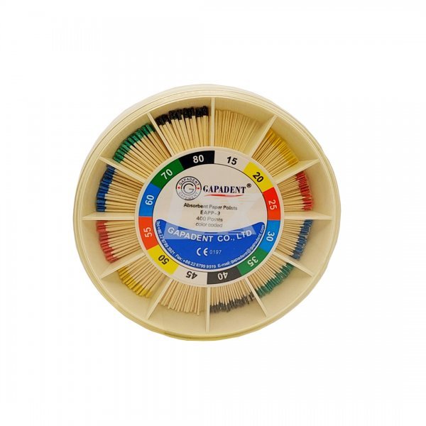 Штифти паперові Gapadent 400 шт - фотография . Купить с доставкой в интернет магазине Dlx.ua.