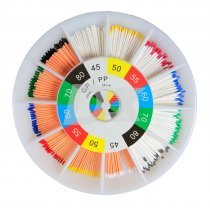 Штифты гуттаперчевые и бумажные набор 320 шт