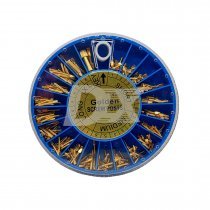 Штифты позолоченные комплект (240 шт + 2 ключа) 14-60006