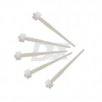 Штифты стекловолоконные конические прозрачные №0 10 шт