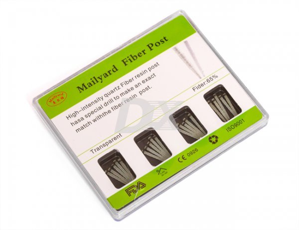 Штифти скловолоконні конічні прозорі №4 20 шт - фотография . Купить с доставкой в интернет магазине Dlx.ua.