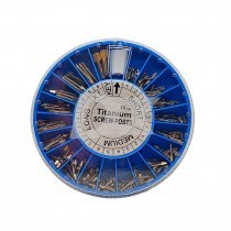 Штифты титановые набор 240 шт + 2 ключа