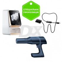Сканер i-Scan 4K та Портативний рентген Ai Ray чорний + Візіограф u-Sensor H1.5