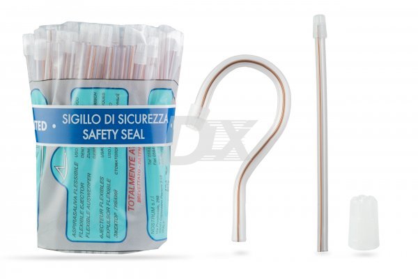 Слиновідсмоктувачі прозорі 3410/01/1 Nostrum 100 шт - фото . Купити з доставкою в інтернет магазині Dlx.ua.