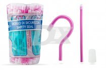 Слиновідсмоктувачі прозорі фуксія 3410/11/1 Nostrum 100 шт