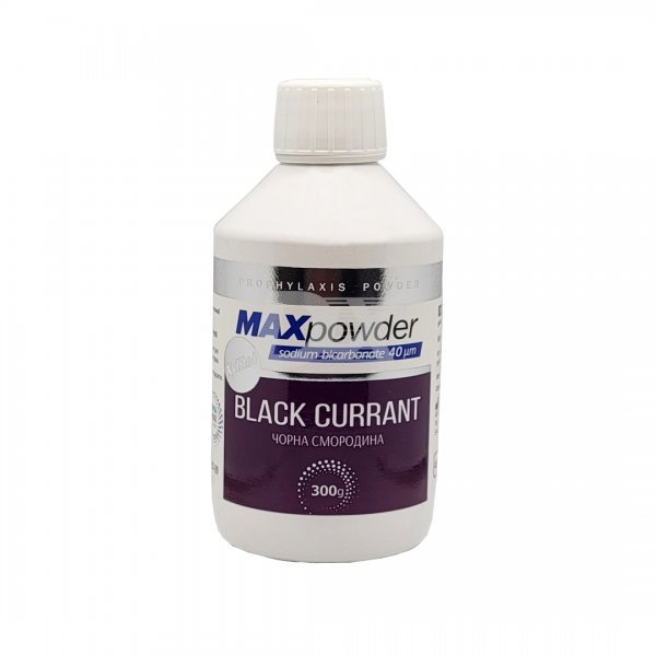 Сода для AirFlow MaxPowder (бікарбонат Na) 40 мкм Чорна смородина 300 г - фотография . Купить с доставкой в интернет магазине Dlx.ua.