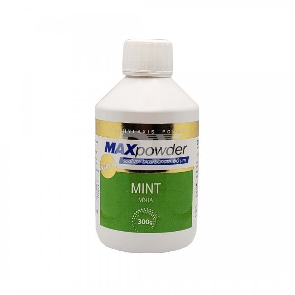 Сода для AirFlow MaxPowder (бікарбонат Na) 60 мкм М'ята 300 г - фото . Купити з доставкою в інтернет магазині Dlx.ua.
