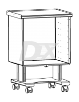 Тумба мобильная Aria Mix