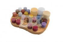 Віск естетичне моделювання ARTISTIC WAX BASE 3 x 30 + 7 x 5 г, INTERDENT 1852