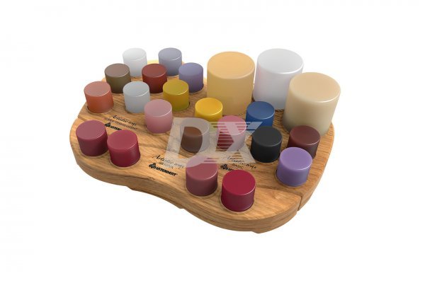 Віск естетичне моделювання ARTISTIC WAX BASE 3 x 30 + 7 x 5 г, INTERDENT 1852 - фотография . Купить с доставкой в интернет магазине Dlx.ua.