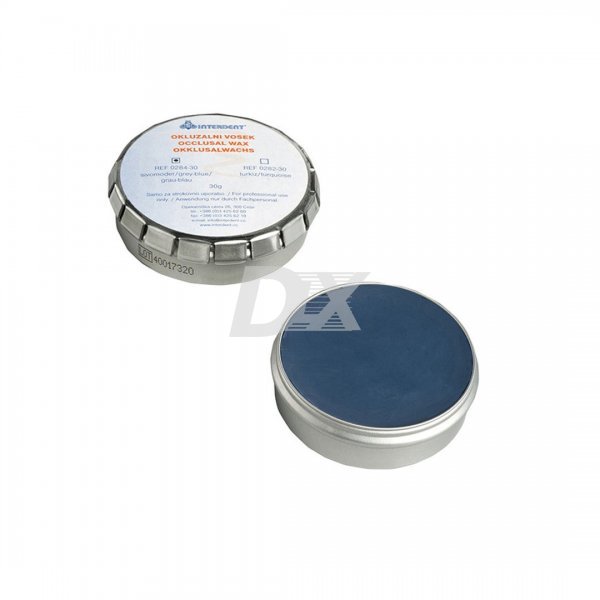 Віск оклюзійний, сіро-синій 70 г, INTERDENT 282-70 - фото . Купити з доставкою в інтернет магазині Dlx.ua.