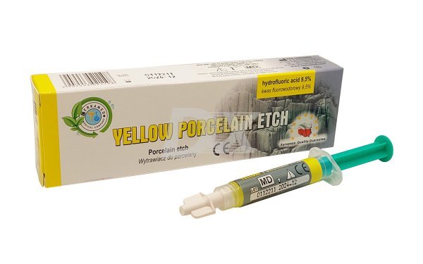 Yellow porcelain etch (Йеллоу Порцелян ейтч) 2 мл - фотография . Купить с доставкой в интернет магазине Dlx.ua.