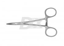 Зажим кровоостанавливающий Halstead Mosquito изогнутый 12.5 см DE-1106