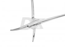 Зажим кровоостанавливающий Mosquito изогнутый 14 см