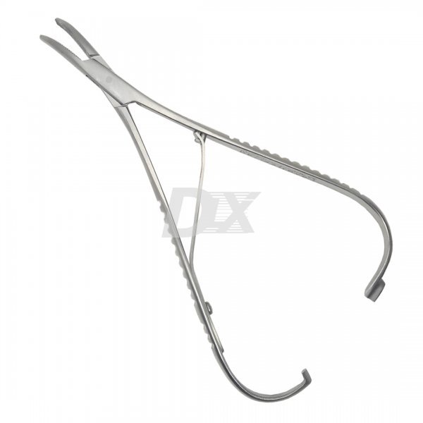 Щипці для установки еластичною лігатури Smaha вигнуті 14 см DE-1431 - фото . Купити з доставкою в інтернет магазині Dlx.ua.