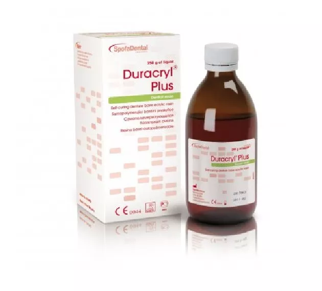 Spofa Dental Duracryl Plus (Дуракріл плюс) рідина 250 г — Матеріали зуботехнічні — photo 2