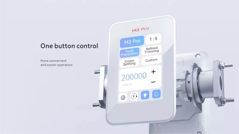 Woodpecker Електромотор M2-Pro, що вбудовується без наконечника — Пневматичні та електричні мотори — photo 3