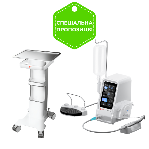 Фізіодиспенсер Implant Air LED не автоклавований мотор + Столик Woodpecker TC-6 - фотография . Купить с доставкой в интернет магазине Dlx.ua.