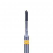 Фреза безпечна Cuticle Clean багатогранна довга жовта