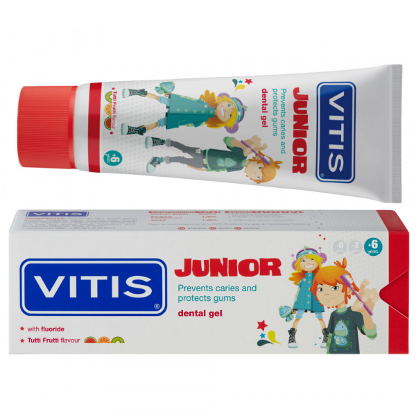 Гель-паста для дітей VITIS JUNIOR 75 мл - фотография . Купить с доставкой в интернет магазине Dlx.ua.