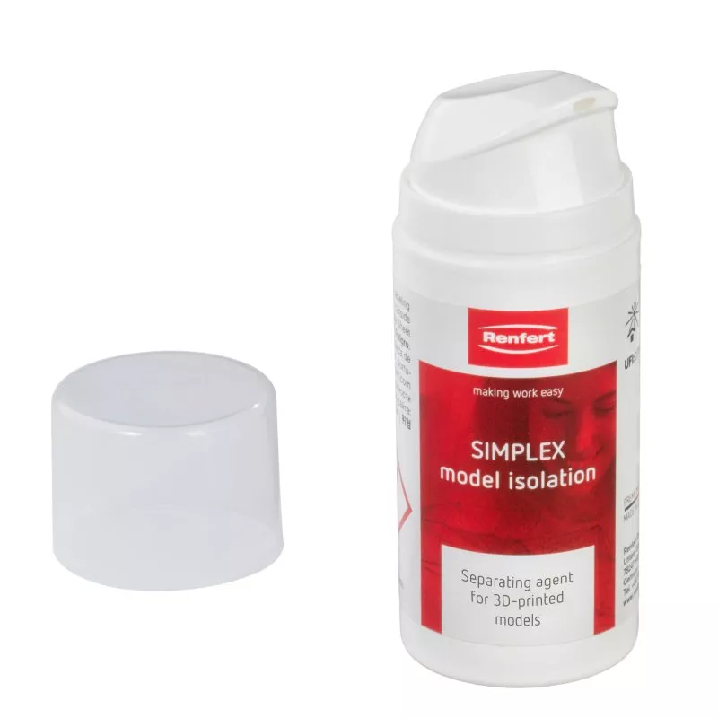 Renfert Гель Simplex model isolation, ізолятор для моделей надрукованих на 3D принтері, 80 г 17350010 — Матеріали зуботехнічні — photo 2