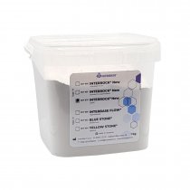 Гипс INTERROCK NEW (тип 4) серый 1 кг, INTERDENT 870