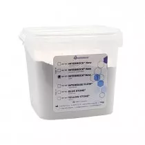 Гипс INTERROCK NEW (тип 4) серый 1 кг, INTERDENT 870