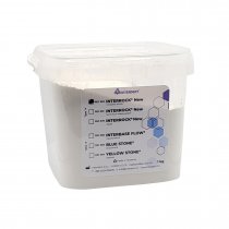 Гипс INTERROCK NEW (тип 4) слоновья кость 1 кг, INTERDENT 982
