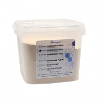 Гипс INTERROCK NEW (тип 4) золотисто-коричневый 1 кг, INTERDENT 981