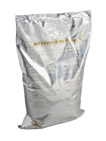 Гіпс INTERROCK NEW (тип 4) золотисто-коричневий 4 кг, INTERDENT 981 - фото . Купити з доставкою в інтернет магазині Dlx.ua.