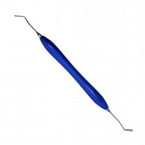 Гладилка моделировочная с силиконовой ручкой (синяя)