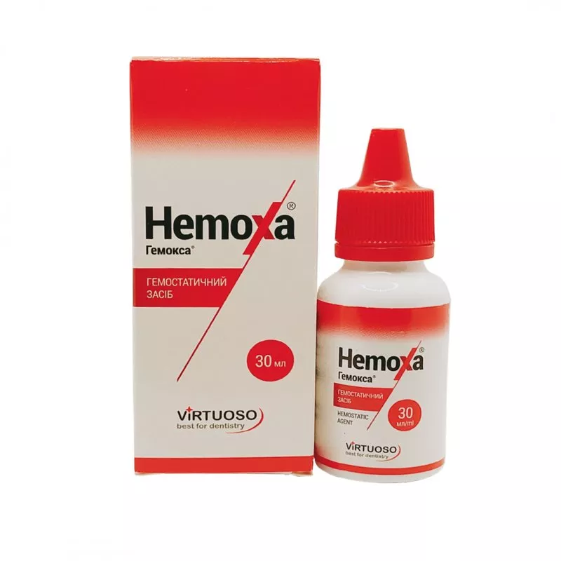 VIRTUOSO Hemoxa (Гемокса) 30 мл — Хірургічні матеріали — photo 2